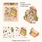 Kawaii Painting Art Workshop Sticker Scene, 3D Landscape Stickers, Adorabilities